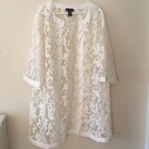 Lace coverup